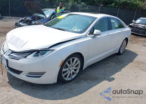 2015 Lincoln Mkz Hybrid from USA, damaged, VIN 3LN6L2LU2FR600308